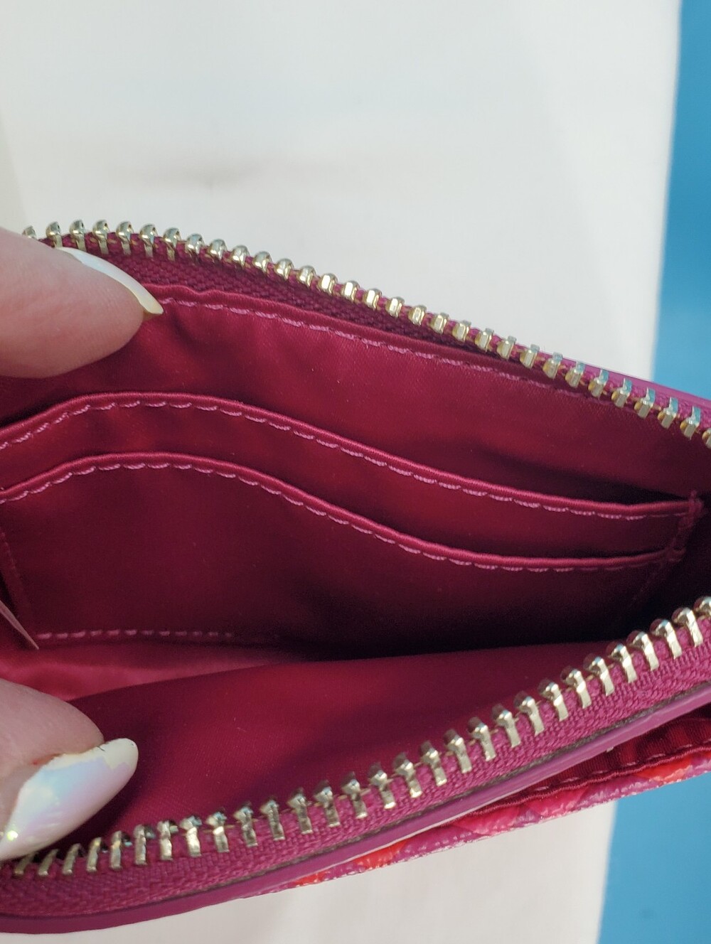 Brand New Coach wristlet with gift box - Picture 11 of 14